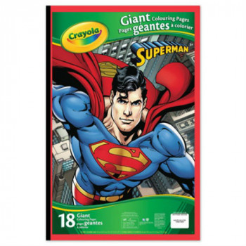 CRAYOLA - COLORING - GIANT BOOK - SUPERMAN